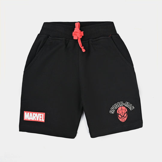 Boys Jersey/Terry Short -Jet Black