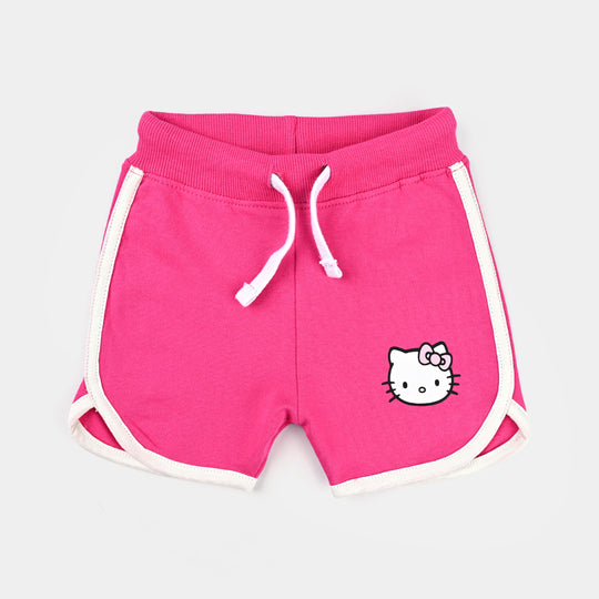 Infant Girls Jersey/Terry Short -Purple