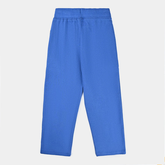 Boys Jumbo Pique Pyjama Future Goals-C.Blue