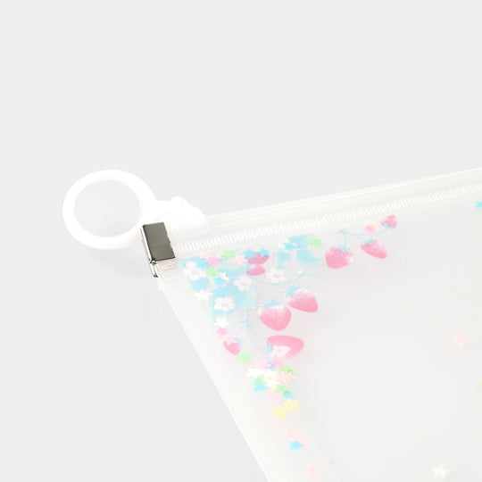 Transparent Pouch Medium For Kids