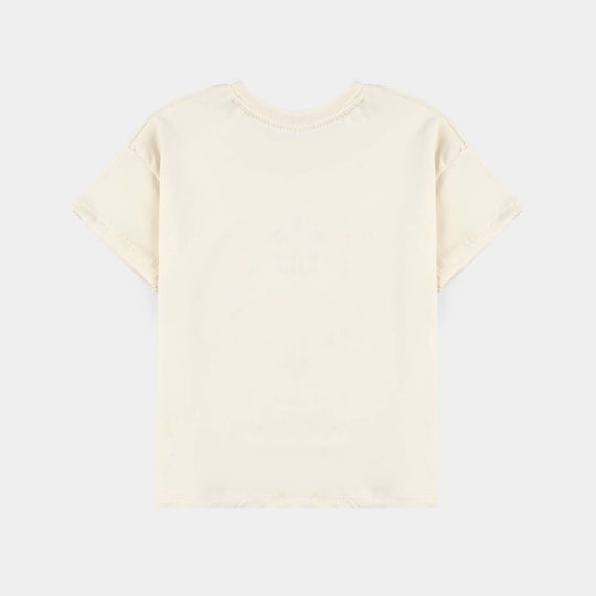 Girls Cotton Jersey T-Shirt H/S Wild Flowers
