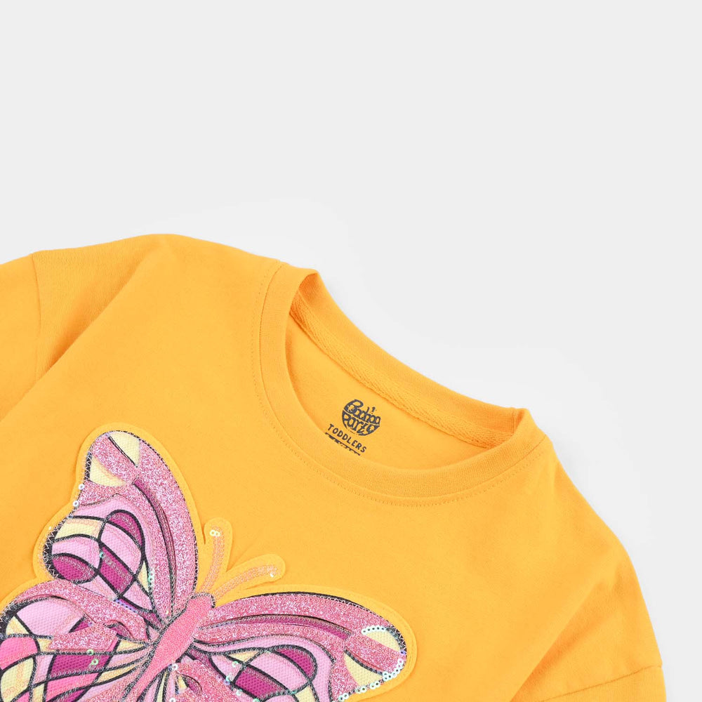 Girls Cotton Jersey T-Shirt H/S Live Every Moment