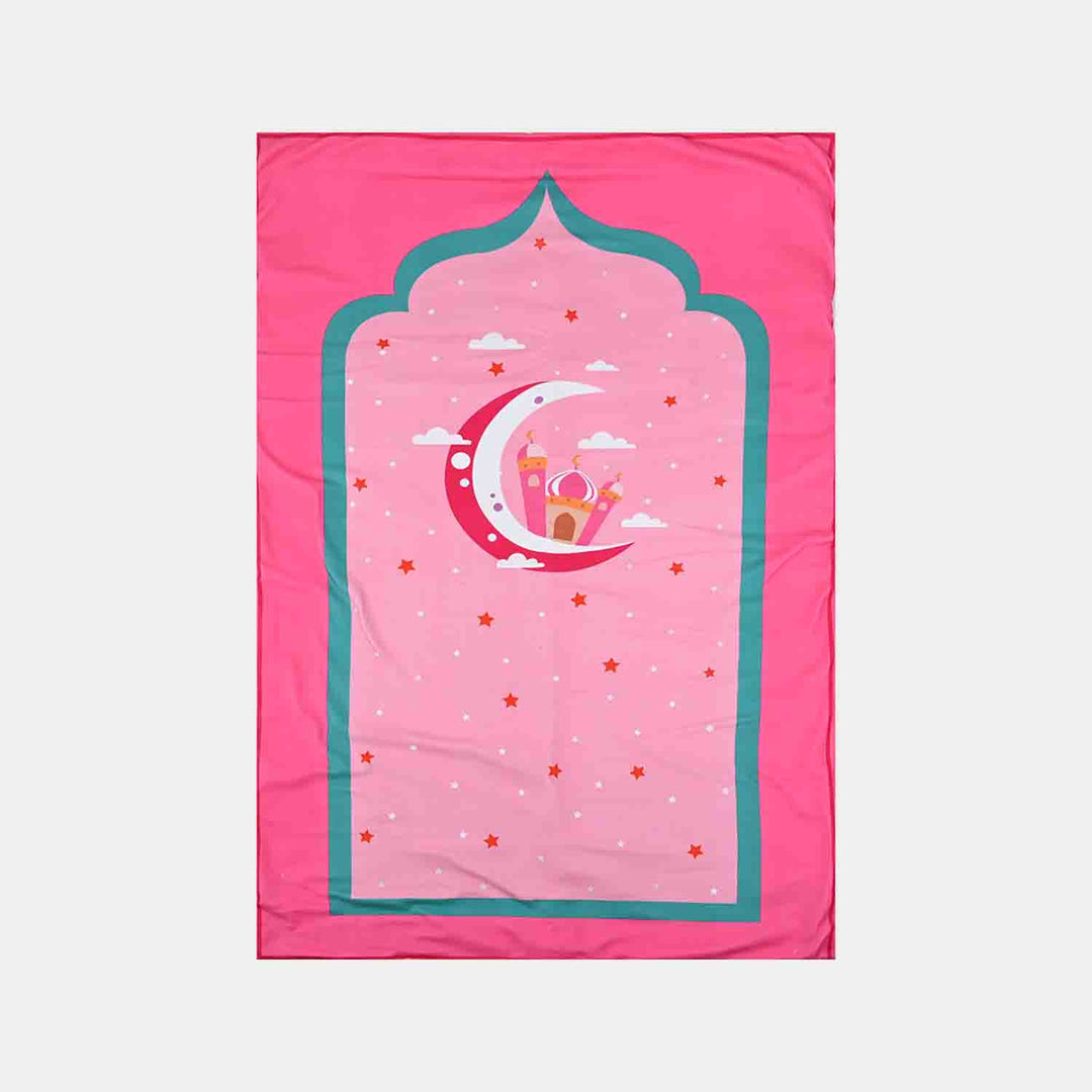 Girls Islamic Prayer Mat -Pink