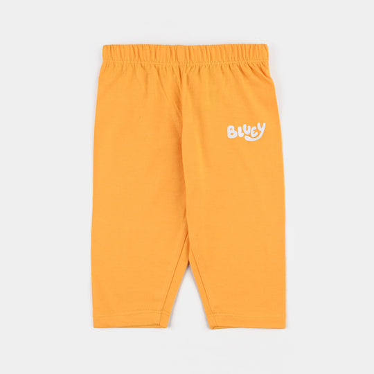 Infant Boys Cotton Night Suit Bluey-Gold