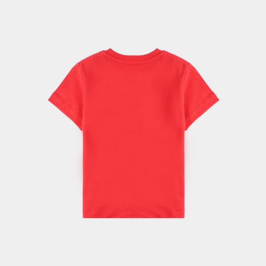 Infant Boys Cotton Jersey T-Shirt TUNE SQUAD-HR.Red