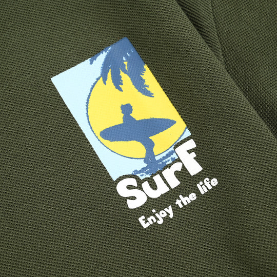 Boys Jumbo Pique T-Shirt H/S Surf