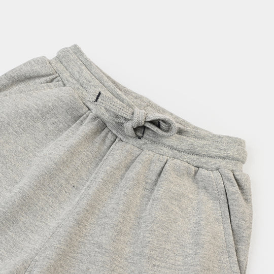 Boys Jersey/Terry Basic Short-H-Grey