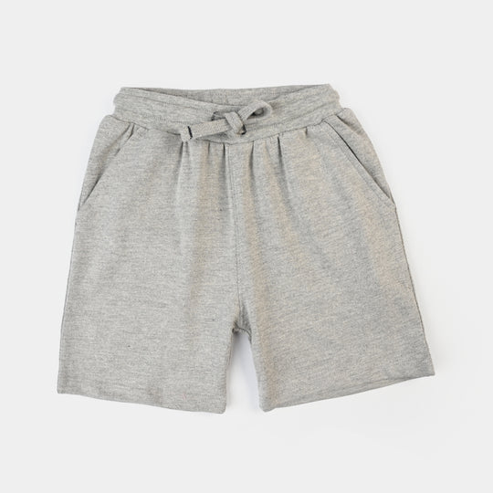 Boys Jersey/Terry Basic Short-H-Grey