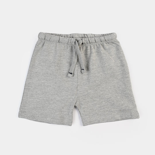 Infant Boys Jersey/Terry Basic Short-H-Grey