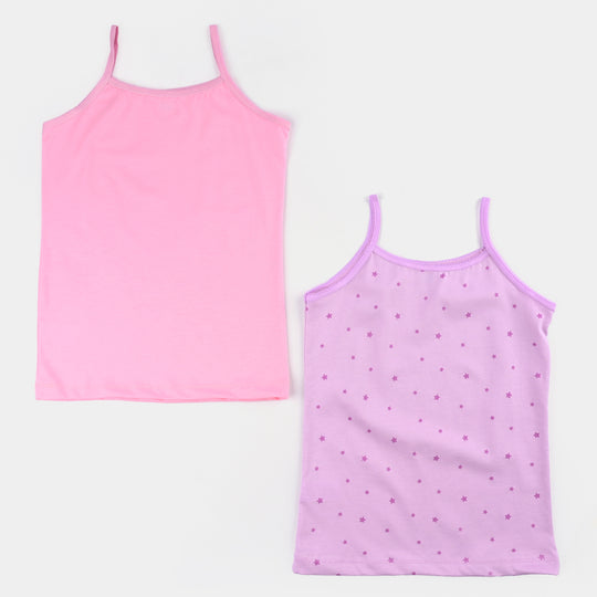 Girls Cotton Jersey Cami All Star-Pack of 2