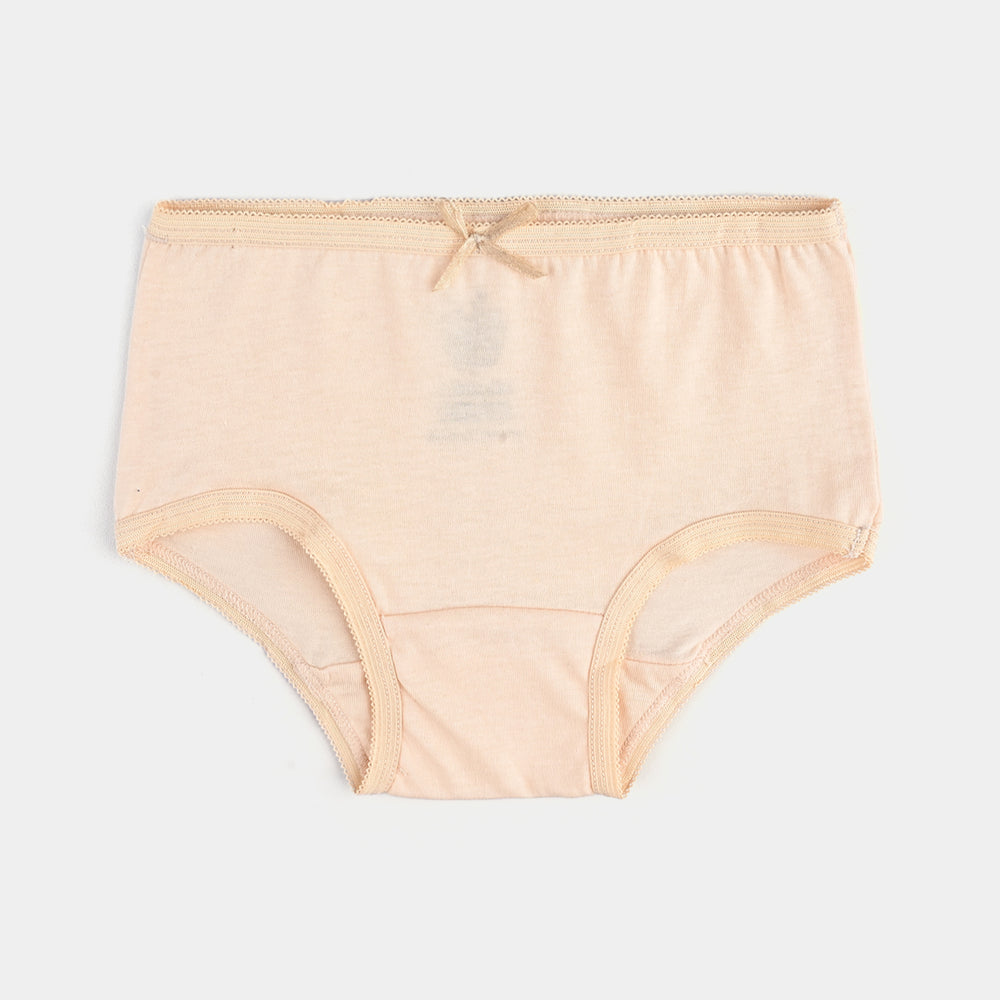 Pack of 2 Girls Cotton Jersey Panties Basic-Beige/Black