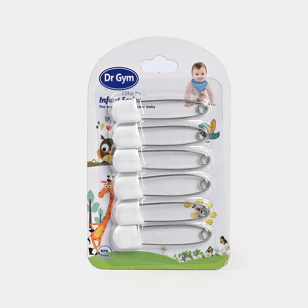 Safety Pins 6Pcs Pack
