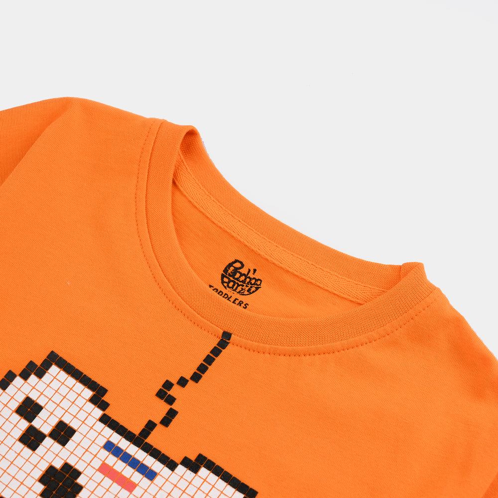Boys Cotton Jersey T-Shirt H/S Gamer Mood-B.Marigold
