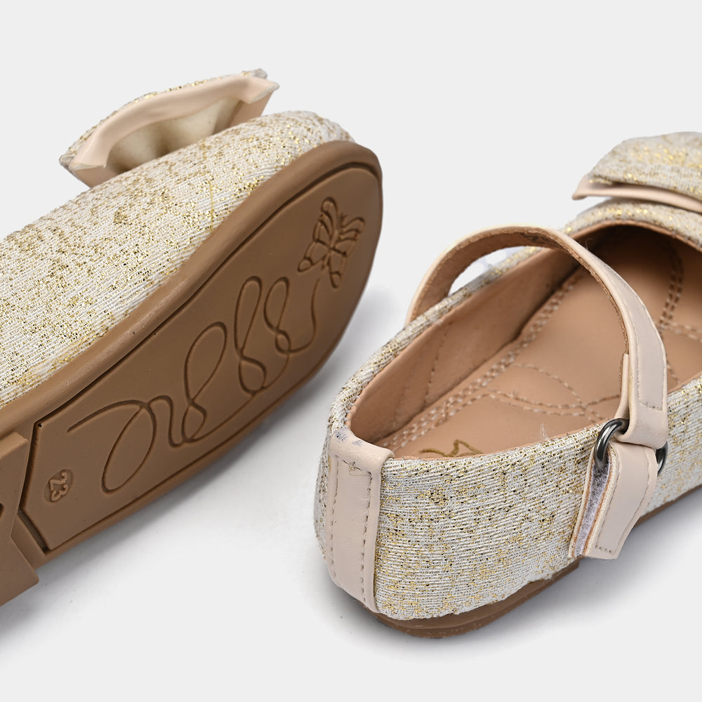 Girls Pumps DM-002-BEIGE