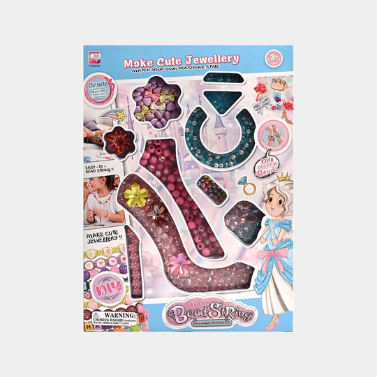 DIY Handmade Beaded Kids Toy Creative Jewelry Kit