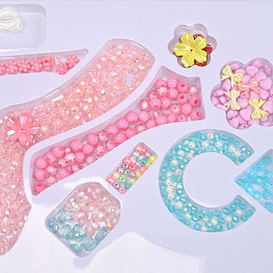 DIY Handmade Beaded Kids Toy Creative Jewelry Kit