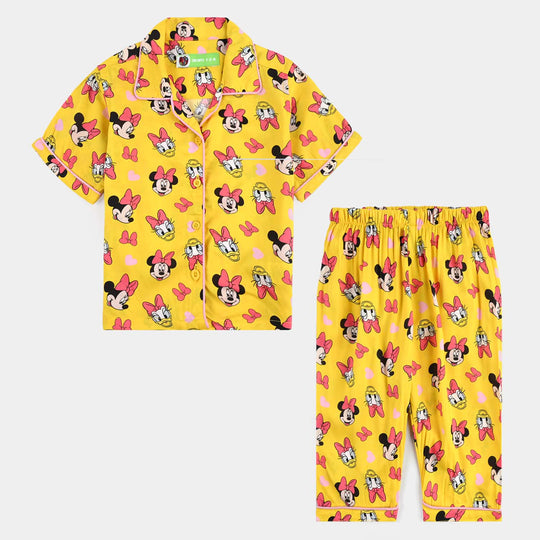 Infant Girls Viscose Nightwear-Multi
