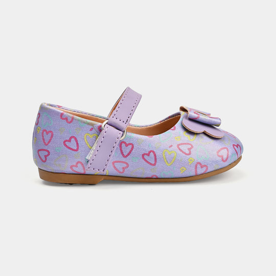 Girls Pumps 11-66-Purple