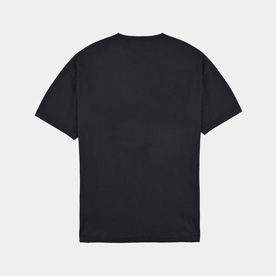 Boys Lycra Jersey T-Shirt H/S Elevate-BLACK