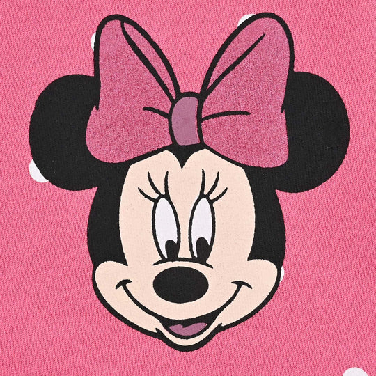 Infant Girls Cotton Terry Short-Hot Pink