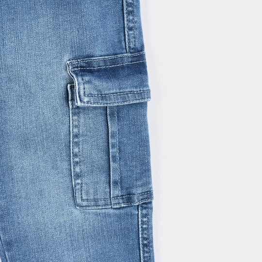 Boys Denim Stretch Pant City Of Skater-LT.Blue