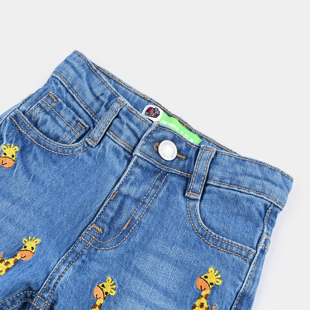 Infant Boys Denim rigid Short-Mid Blue