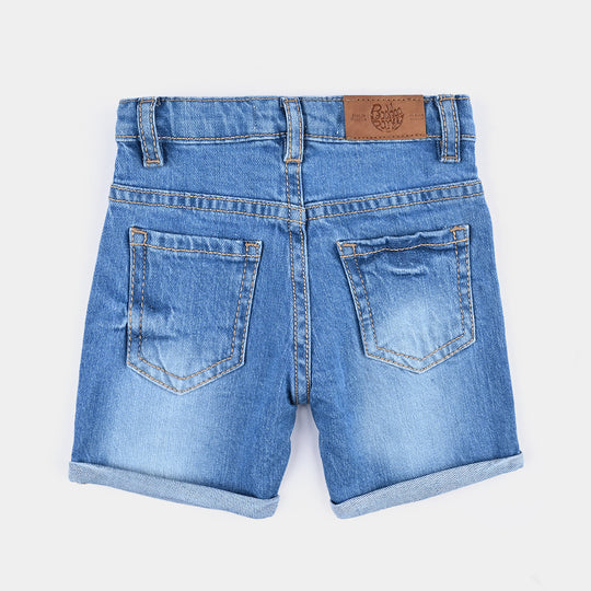 Infant Boys Denim rigid Short-Mid Blue