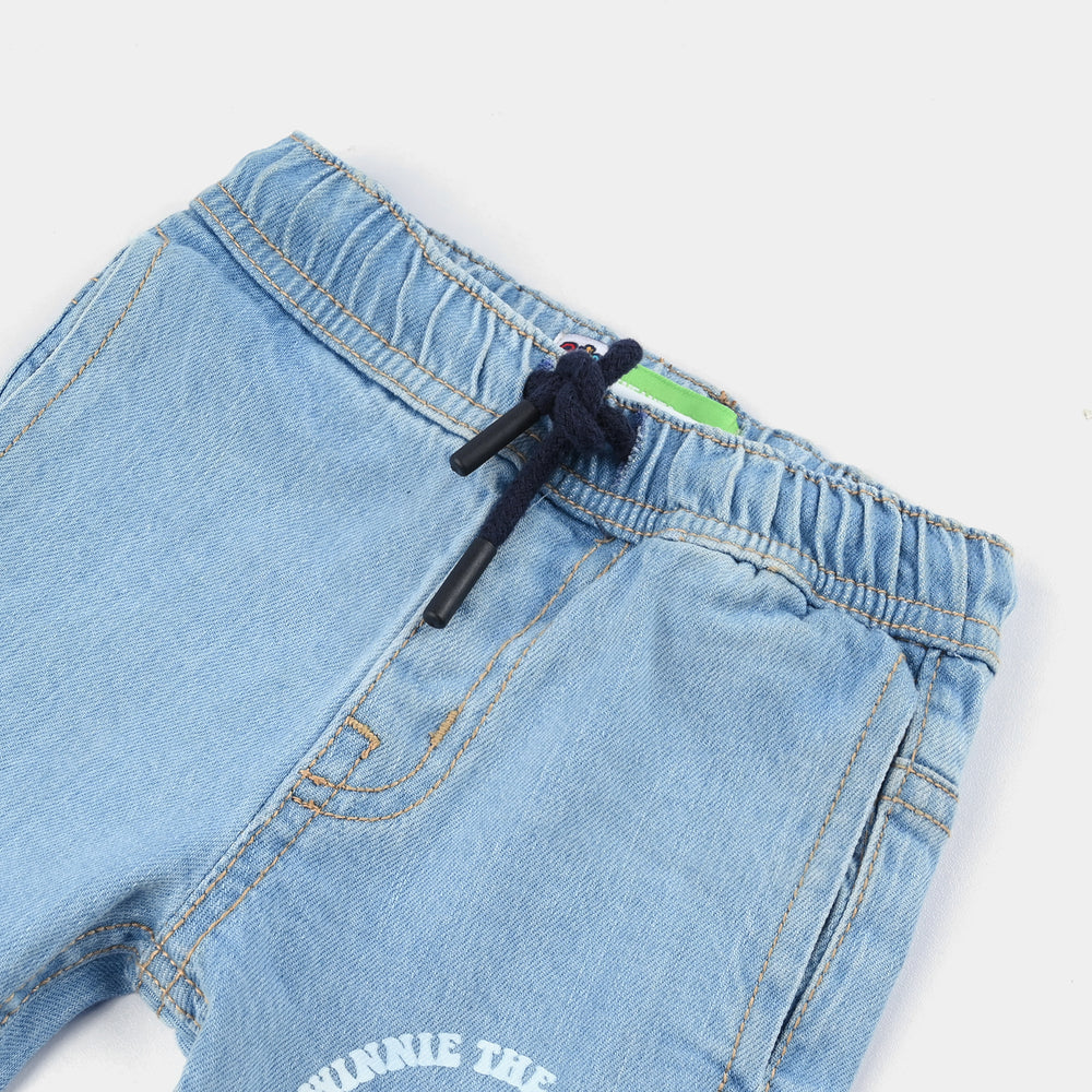 Infant Boys Denim rigid Short-Ice Blue