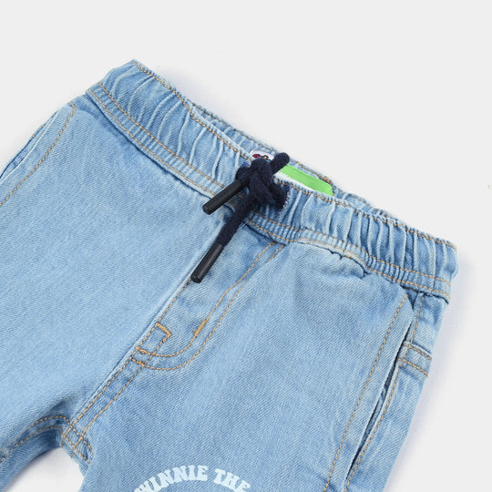 Infant Boys Denim rigid Short-Ice Blue