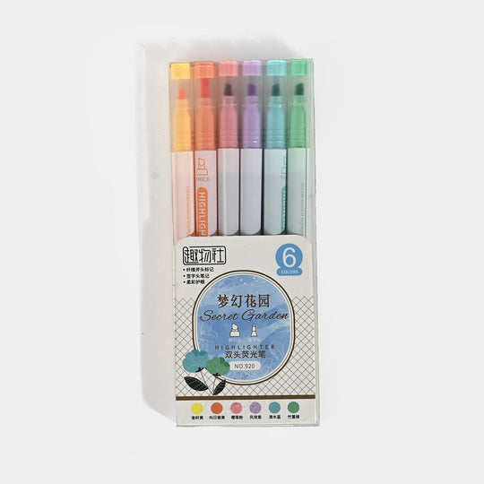 Art Markers, Highlighter | 06Pcs