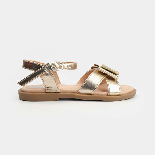 Girls Sandal 456-58-Golden