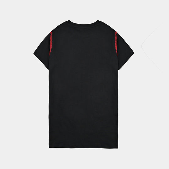 Boys Cotton Jersey T-Shirt HS-Jet Black
