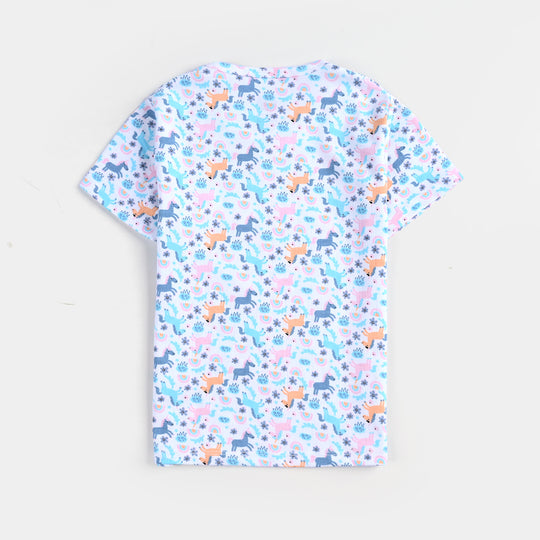 Boys Drop needle Knitted NightWear-Printed