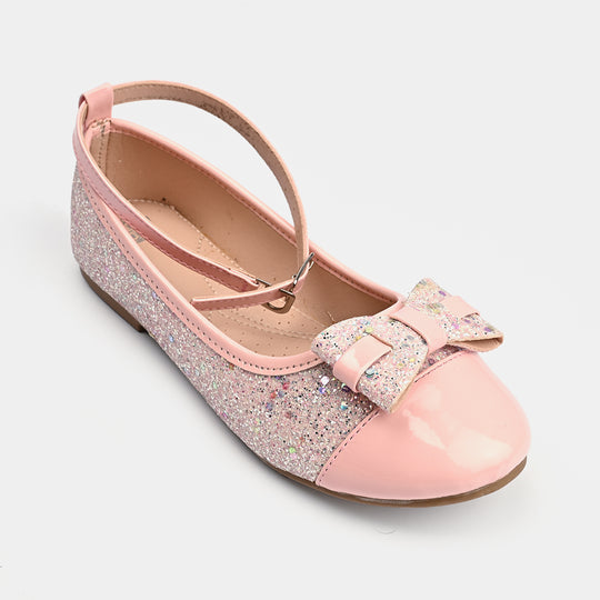 Girls Pumps 11-61-Pink
