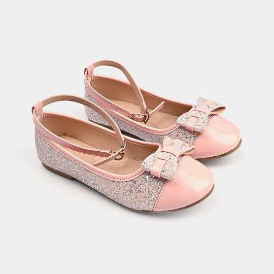 Girls Pumps 11-61-Pink