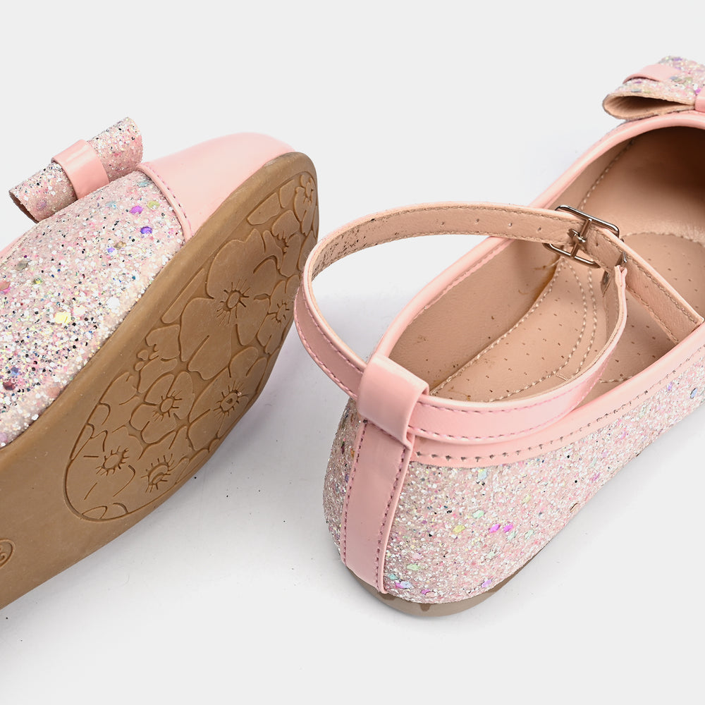 Girls Pumps 11-61-Pink