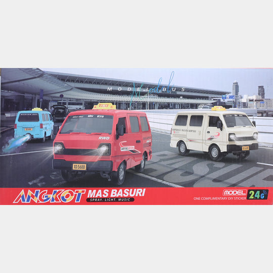 Remote Control City Van Light & Music for Kids