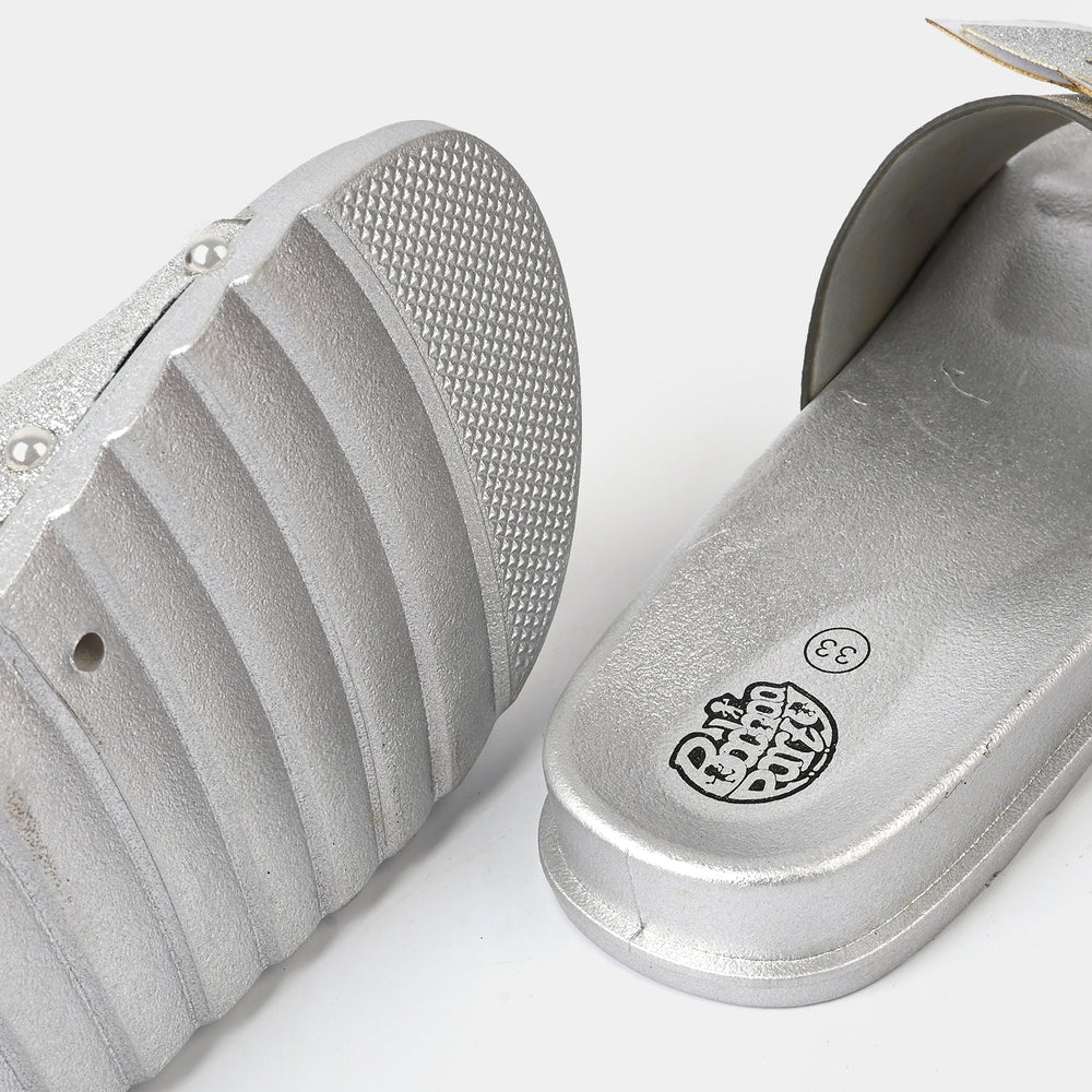 Girls Slide K-03-SILVER