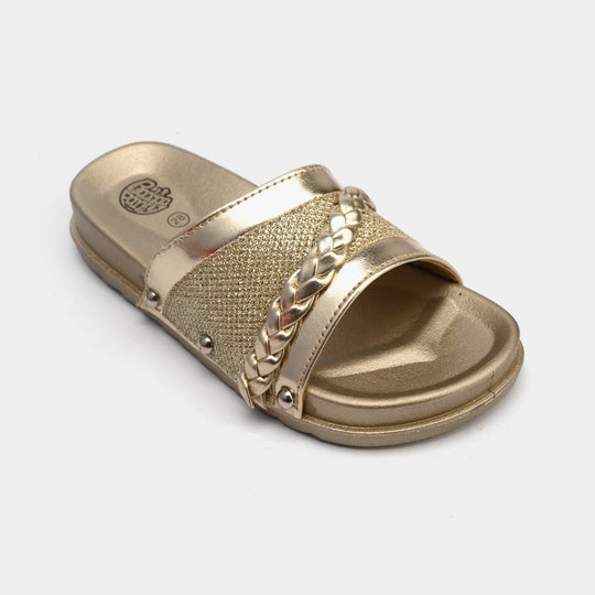 Girls Slide 012-GOLDEN