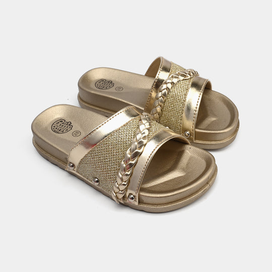 Girls Slide 012-GOLDEN