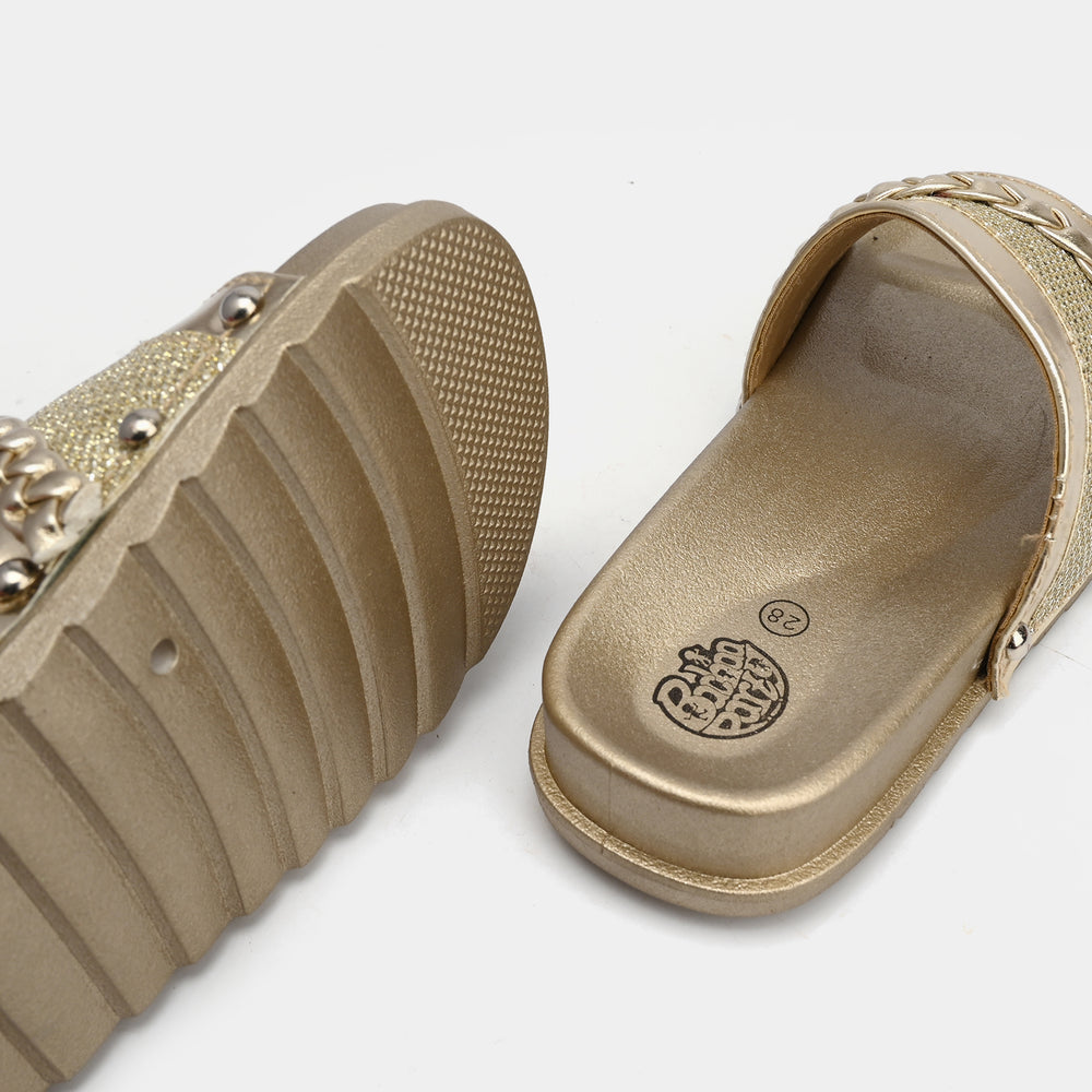 Girls Slide 012-GOLDEN