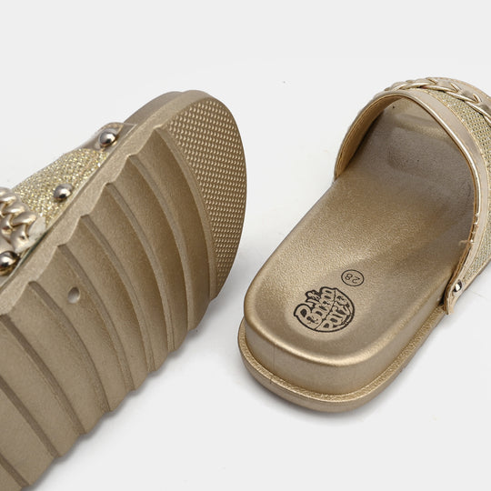 Girls Slide 012-GOLDEN