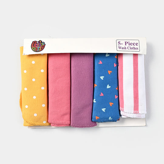 Infant Wash Clothes Polka Dots-Multi
