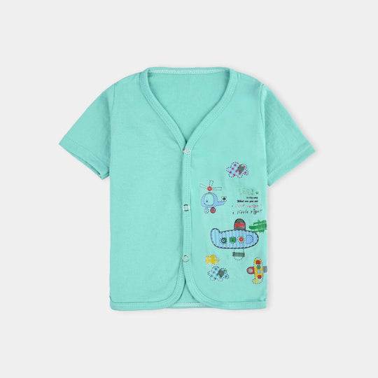 Infant Unisex Front Open Shirt | 0-3M