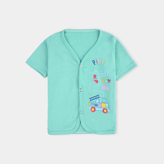 Infant Unisex Front Open Shirt | 3-6M