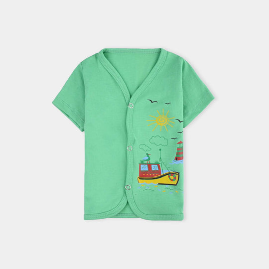 Infant Unisex Front Open Shirt | 3-6M