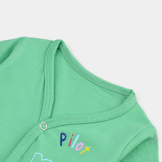 Infant Unisex Front Open Shirt | 3-6M