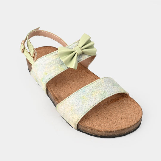 Girls Sandal T-005-Sea.Green