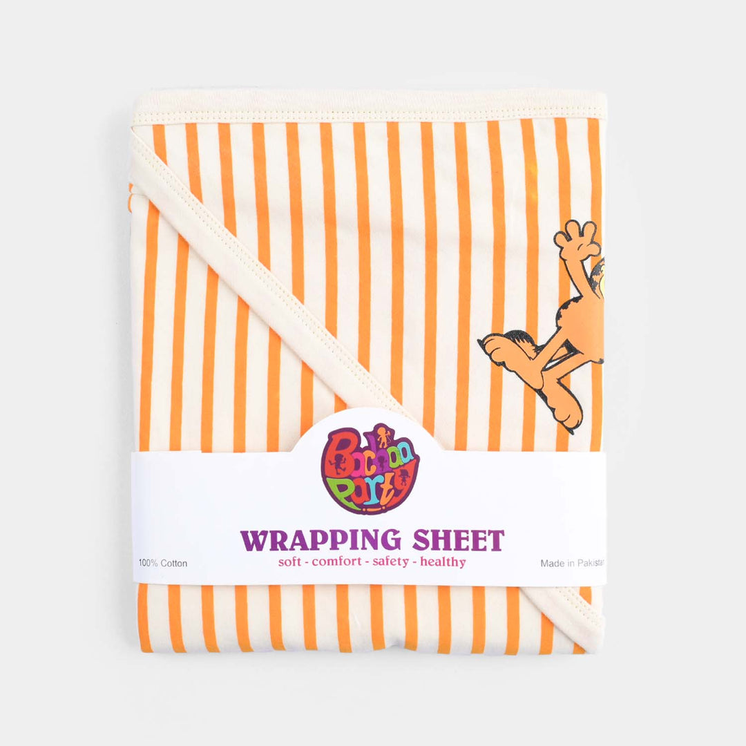 Infant Baby GARFIELD WRAPPING SHEET-Pristine
