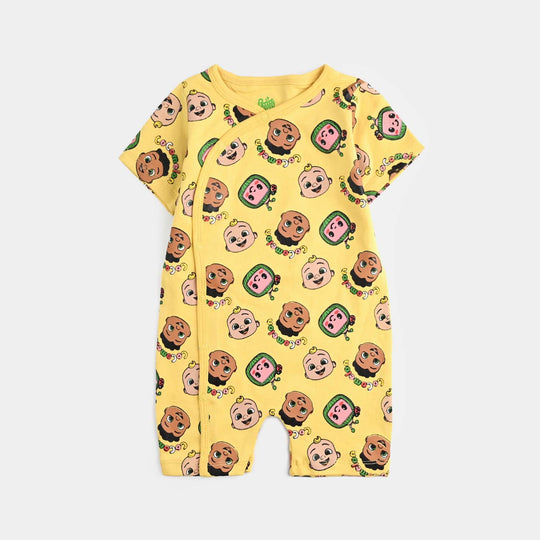 Infant Boys Cotton Interlock COCOMELON FASHION ROMPER
